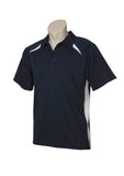 Biz Collection  Mens Splice Polo 1st ( 10 Colour )